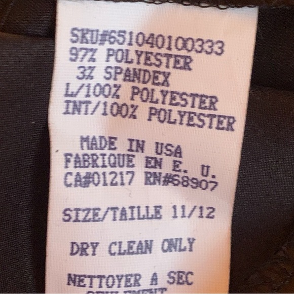 NWT Vintage 90s Y2K Le Château Satin Dress - Picture 7 of 7